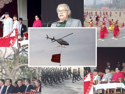  टुँडिखेलमा यसरी मनाइयो प्रजातन्त्र दिवस 